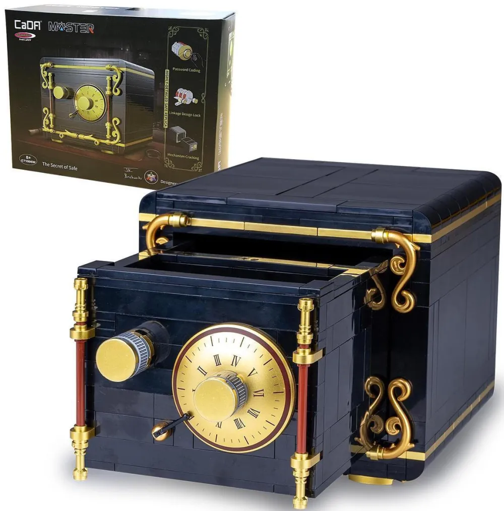 Set de constructie Jamara CaDA seif gri, 8+ ani