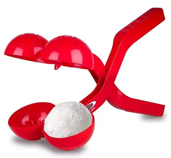 Cleste pentru bulgari de zapada Jamara Snow Play Duo 38 cm rosu