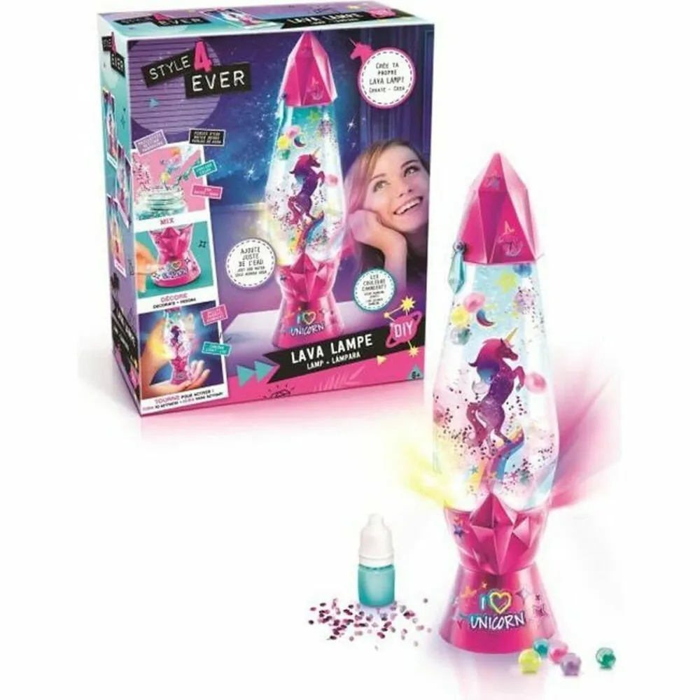 Set creativ lampa cu lava Canal Toys OFG 180