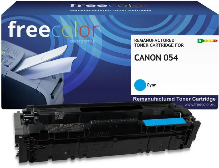 Toner Freecolor compatibil Canon 054 3023C002 cyan