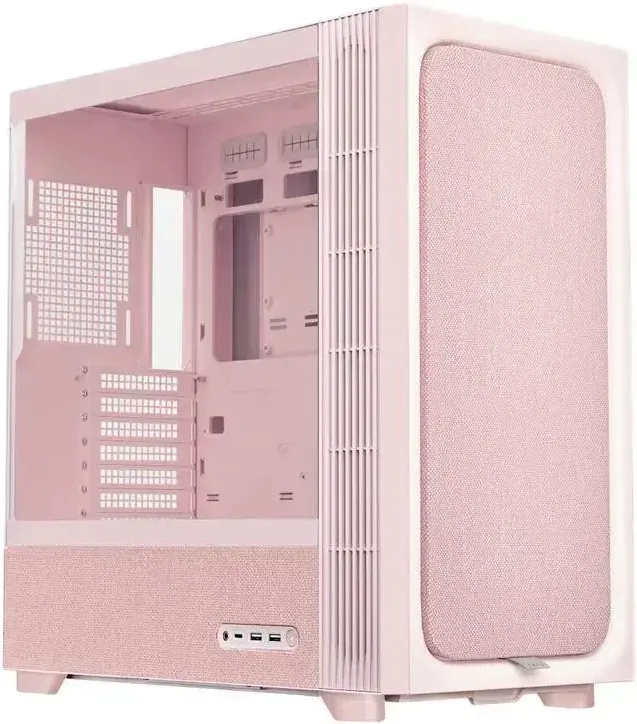 Carcasa PC TRYX FLOVA F50, Midi-Tower, ATX, Tempered Glass - Roz