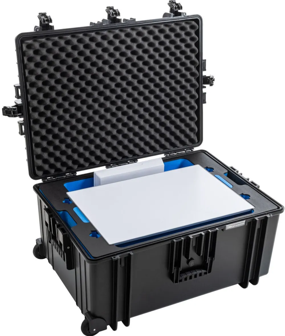 Cutie de transport B&W International satcom.case PP.1570 pentru Starlink3 negru