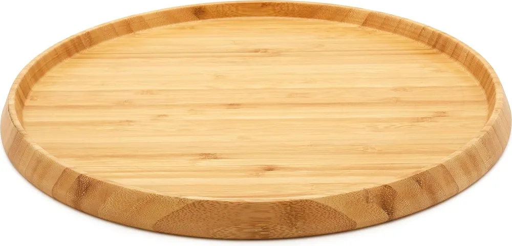 Tava rotunda din bambus Bredemeijer 174002 35 cm natur