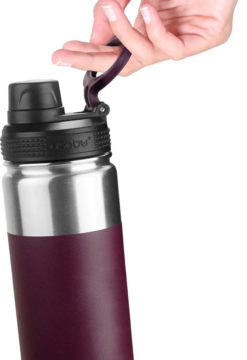 Sticla termos Asobu Alpine Flask burgundy 530 ml