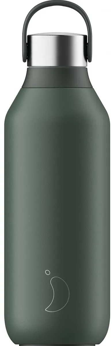 Sticla termos Chillys Series 2 verde pin 500 ml