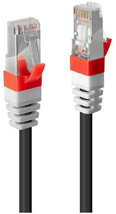 Cablu retea Lindy Cat6(A) SSTP S/FTP PIMF negru 7.50 m