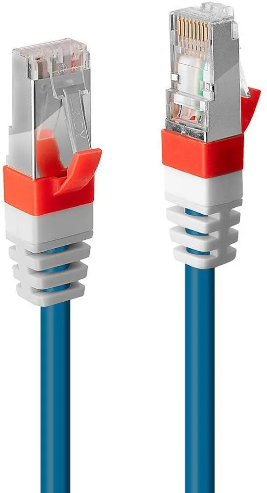 Cablu retea Lindy Cat6A S/FTP PIMF 1.00 m albastru 10Gbit