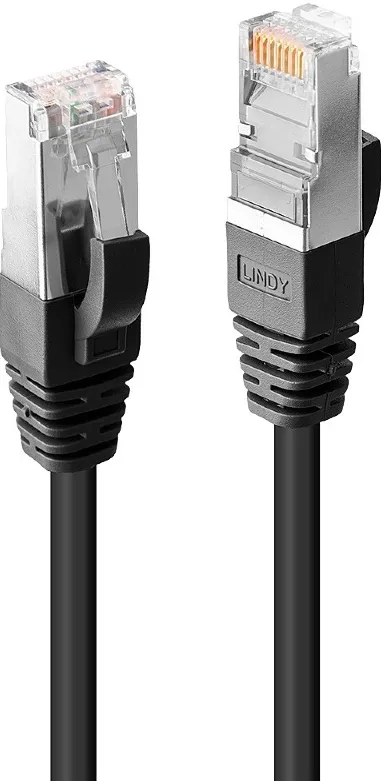 Cablu retea Lindy Cat6 SSTP S/FTP PIMF 7.50 m negru