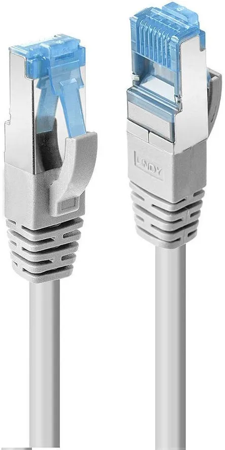 Cablu retea Lindy Cat6A S/FTP PIMF LSZH 2.00 m gri