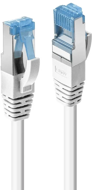 Cablu retea Lindy Cat6A S/FTP PIMF LSZH 20 m alb
