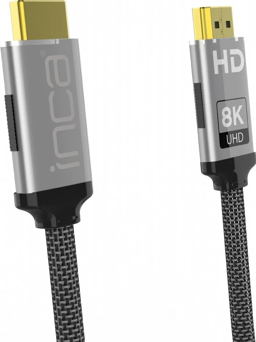 Cablu HDMI 2.1 INCA IHM-03T 8K 48Gbit/s 7680x4320@120Hz 3 m