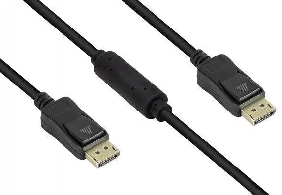 Cablu DisplayPort activ Good Connections DP1.2 4K/UHD 60Hz negru 15 m