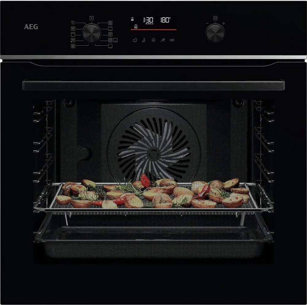 Cuptor electric incorporabil AEG TS6PB51ZAB 71 l piroliza AirFry negru