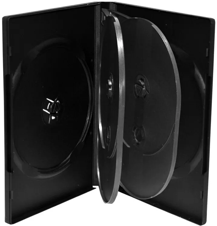 Carcasa DVD MediaRange BOX16 pentru 6 discuri negru