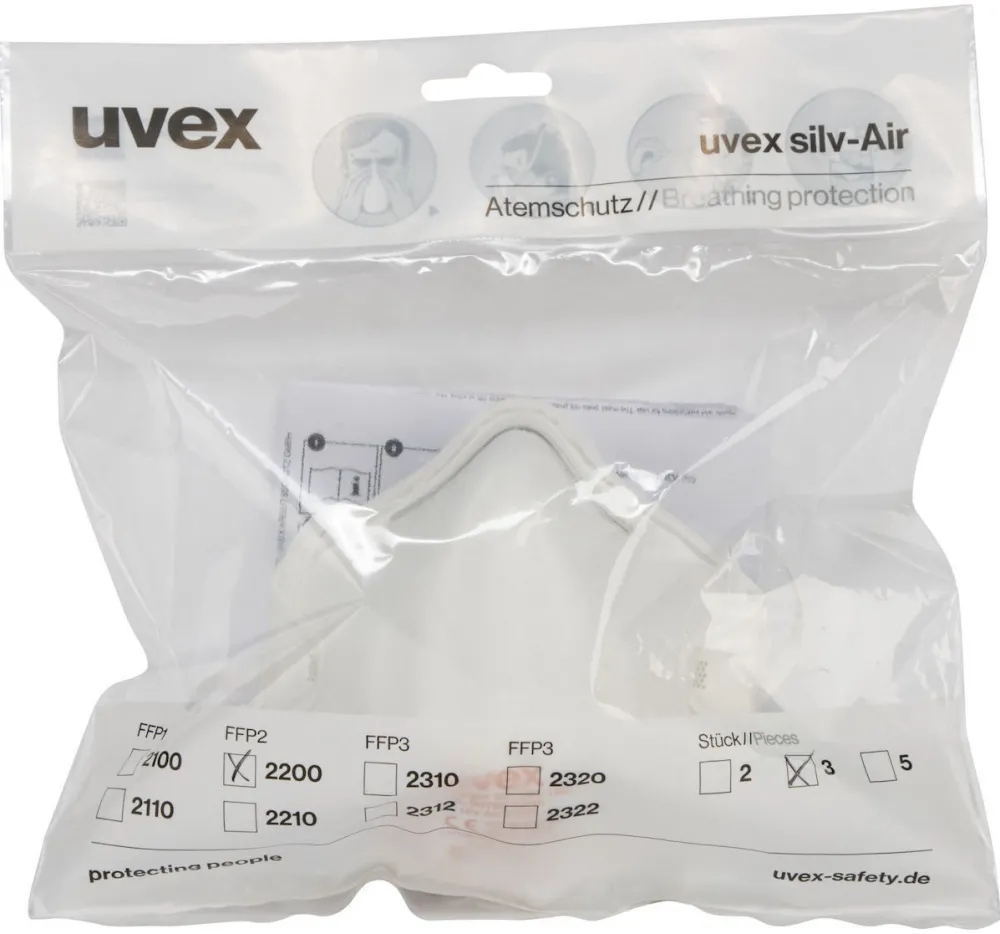 Masca de protectie FFP2 uvex silv-Air class.2200