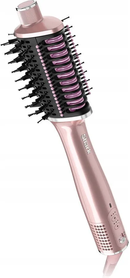 Perie cu aer cald Shark SmoothStyle HT302EUPK roz 3 trepte temperatura