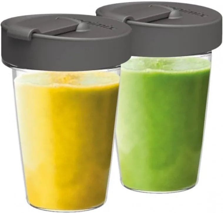 Set 2 pahare Magimix 17527 400 ml pentru Juice Expert