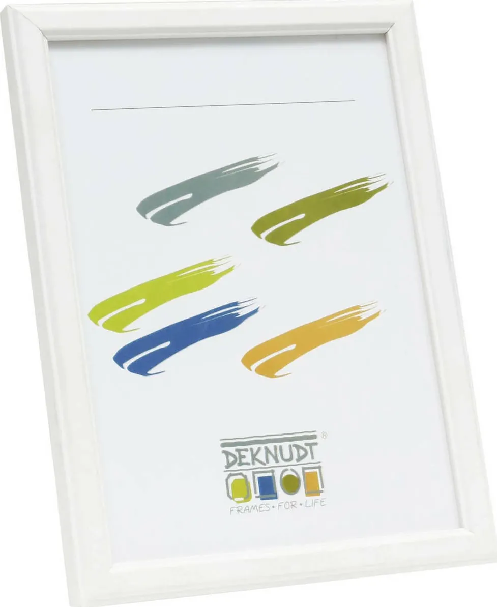 Rama foto Deknudt S236K1 DIN A4 21x29,7 cm alb