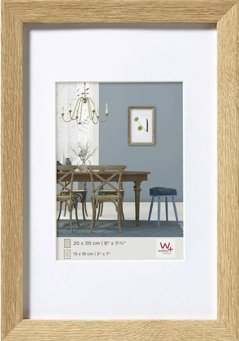 Rama foto Walther Fiorito EF030E stejar deschis 20x30 cm
