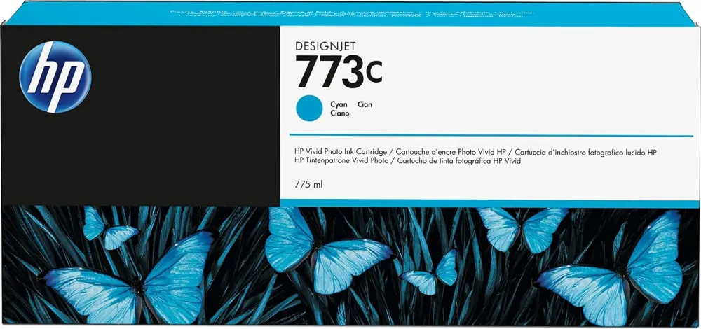 Cartus cerneala HP 773C C1Q42A cyan