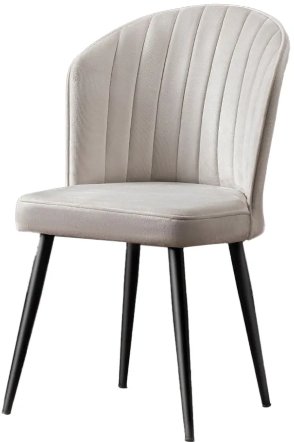 Set scaune (2 piese) Hanah Home Rubi - Cream, Crem / Negru
