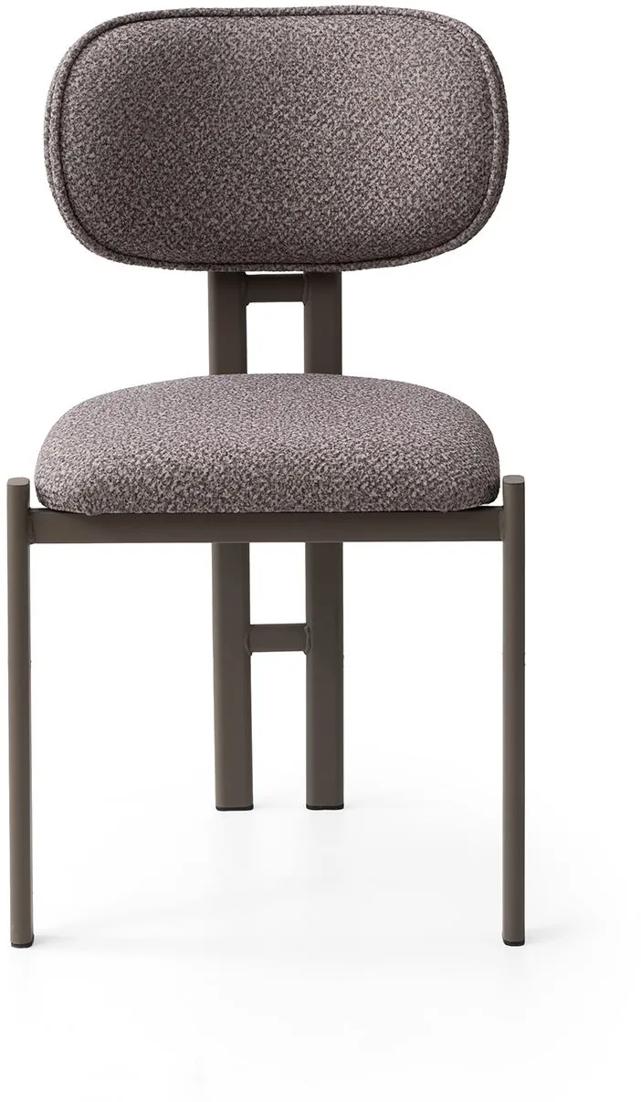Set scaune (2 piese) Hanah Home Muriz - 4963, Ashen / Cappuccino