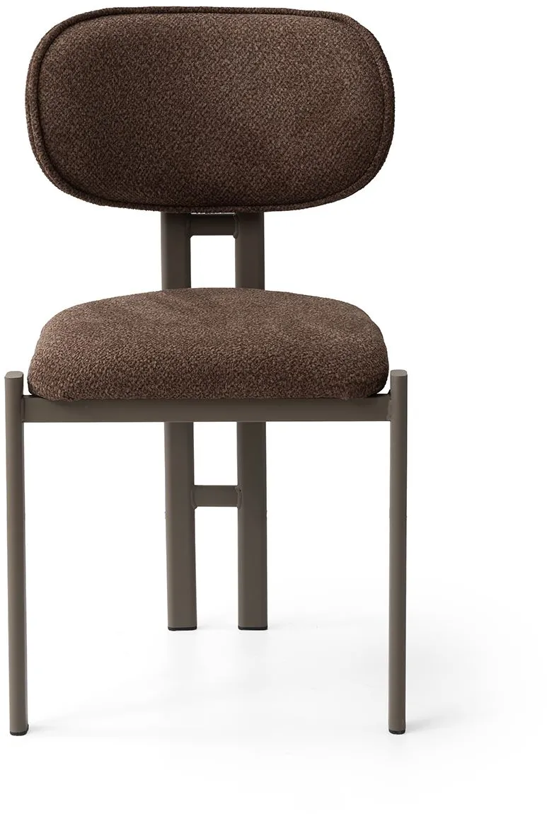 Set scaune (2 piese) Hanah Home Muriz - 4970, Maro / Cappuccino
