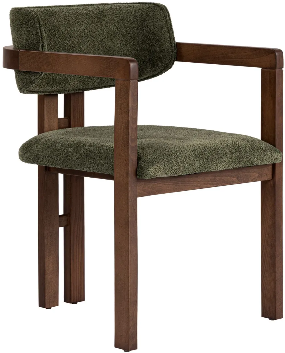 Scaun Hanah Home Toscana, Verde / Dark Walnut