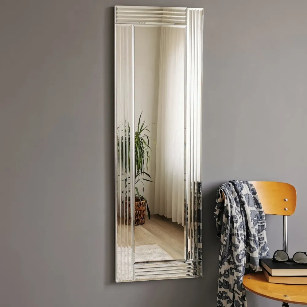 Oglindă Hanah Home A303D, Argintiu