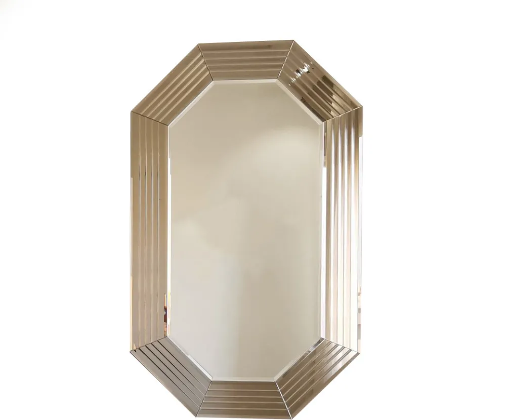 Oglindă Hanah Home A312D, Bronz