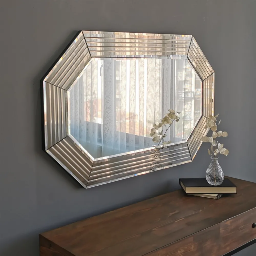 Oglindă Hanah Home A312Y, Bronz
