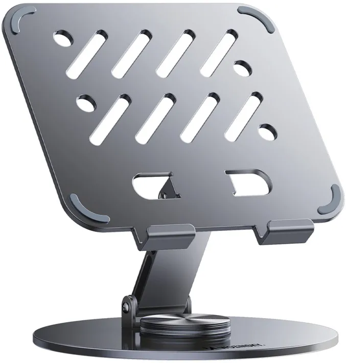 Wozinsky WRS-DSY84SS 360° Rotating Aluminum Tablet Stand - Gray