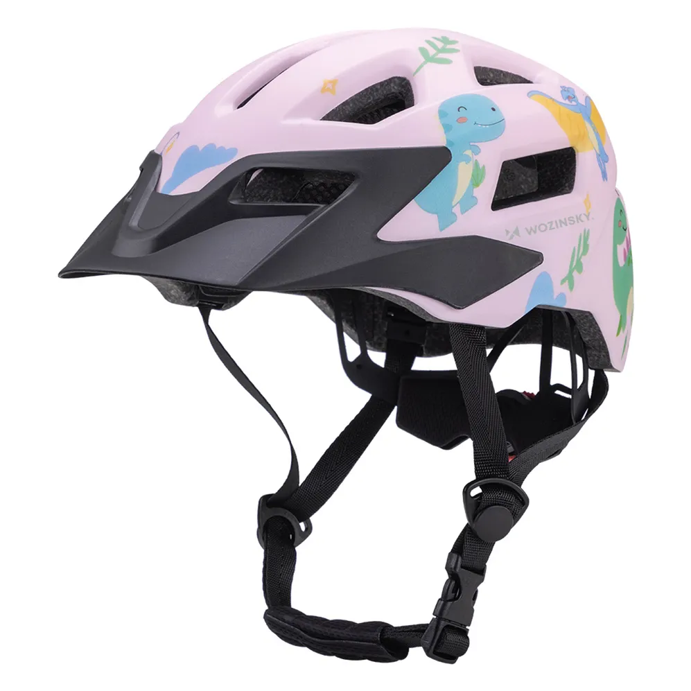 Wozinsky Children's MTB Bike Helmet with Detachable Visor XS - Pink