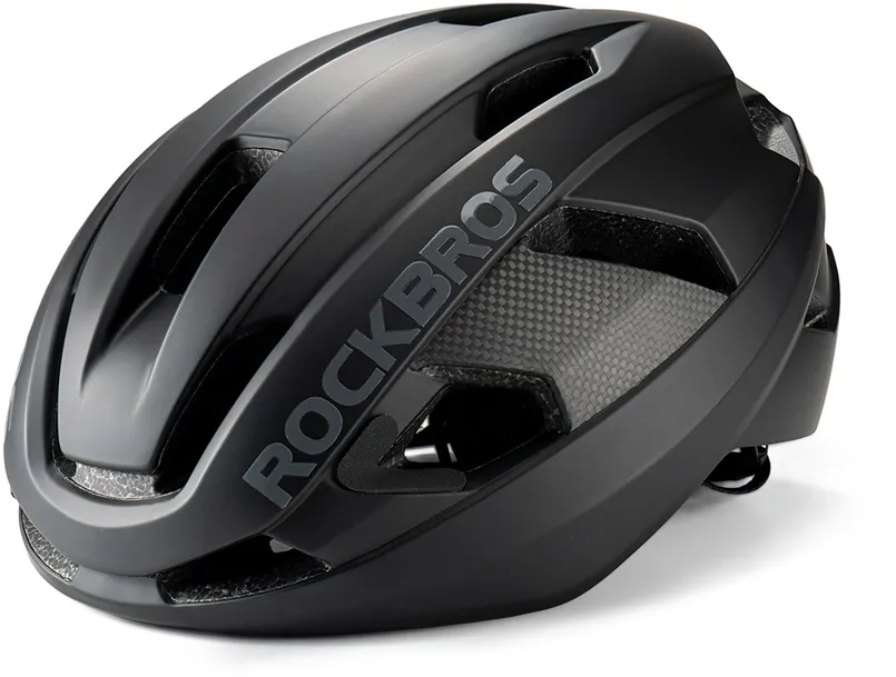 Rockbros LK-15 Carbon Fiber Bike Helmet 58-62cm - Black