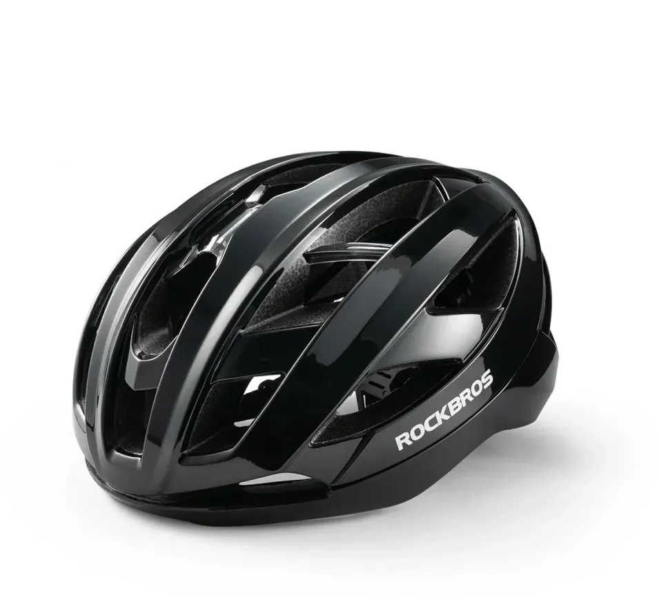 Rockbros LK-69 Bike Helmet with Reinforced Frame 58-62 cm - Black