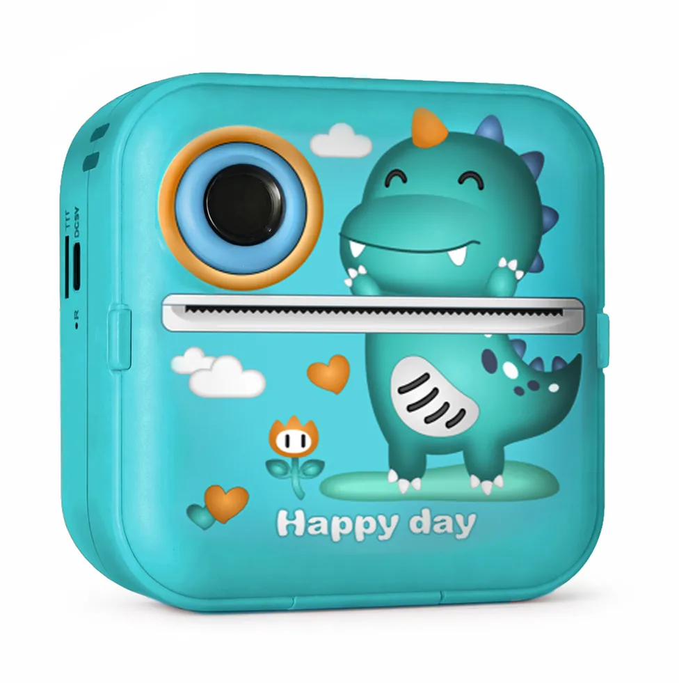Wozinsky WDT-04 Thermal Printer Camera for Kids - Green