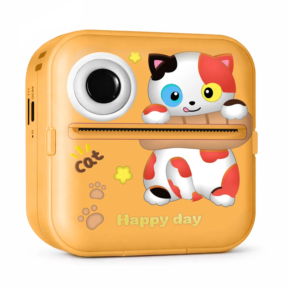 Wozinsky WDT-05 Thermal Printer Camera for Kids - Orange