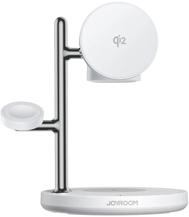 Joyroom JR-W23 Qi2 4-in-1 desktop charger with built-in inductive night light - white