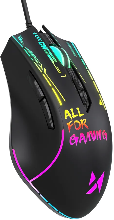 Wozinsky WMGK-7200 Wired Optical Gaming Mouse 7200 DPI - Black