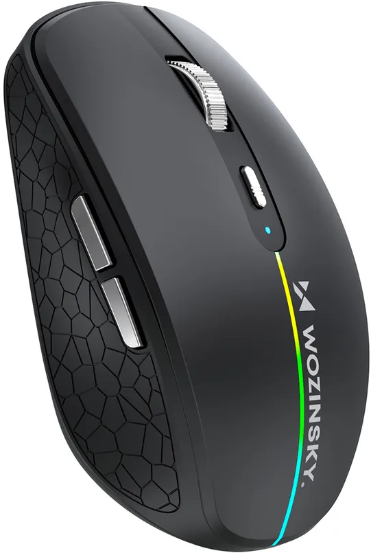 Wozinsky WMGK-1132 Wireless Mouse with RGB Backlight - Black
