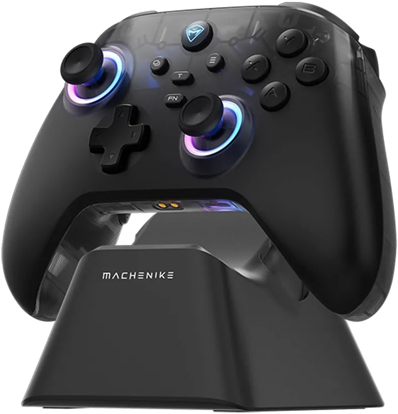 Machenike G3 V2 Wireless Game Controller with Charging Station - Black