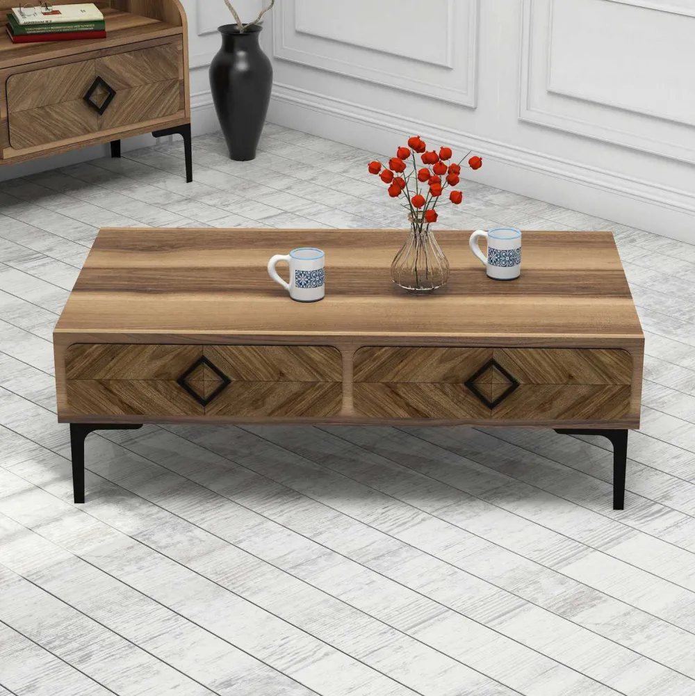 Măsuță de cafea Hanah Home Samba, Nuc