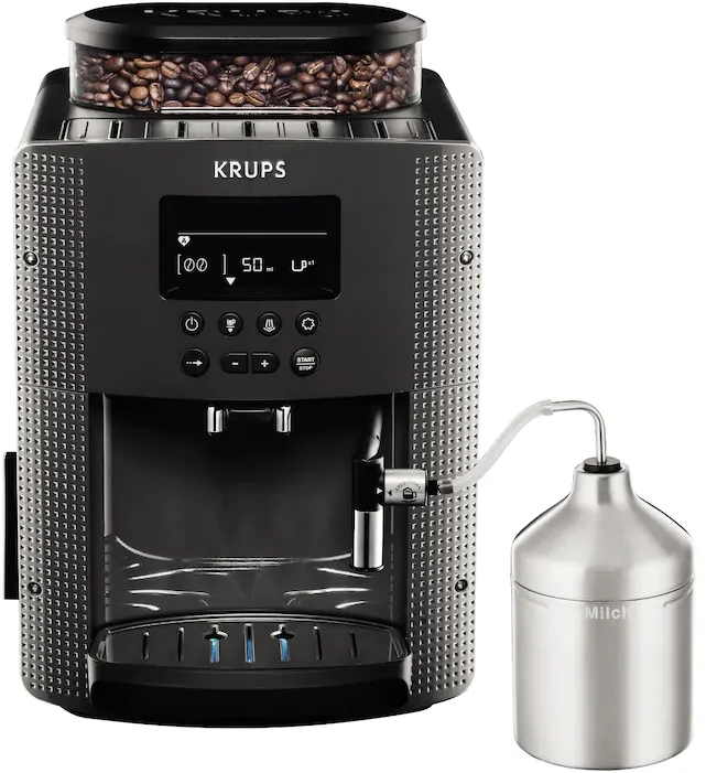 Espressor automat Krups Espresseria Automatic EA816B, 1450W, 15 bar, 1.7 l, gri