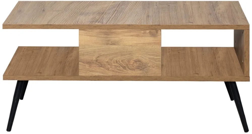 Măsuță de cafea Hanah Home Bukle, Pin Atlantic / Negru
