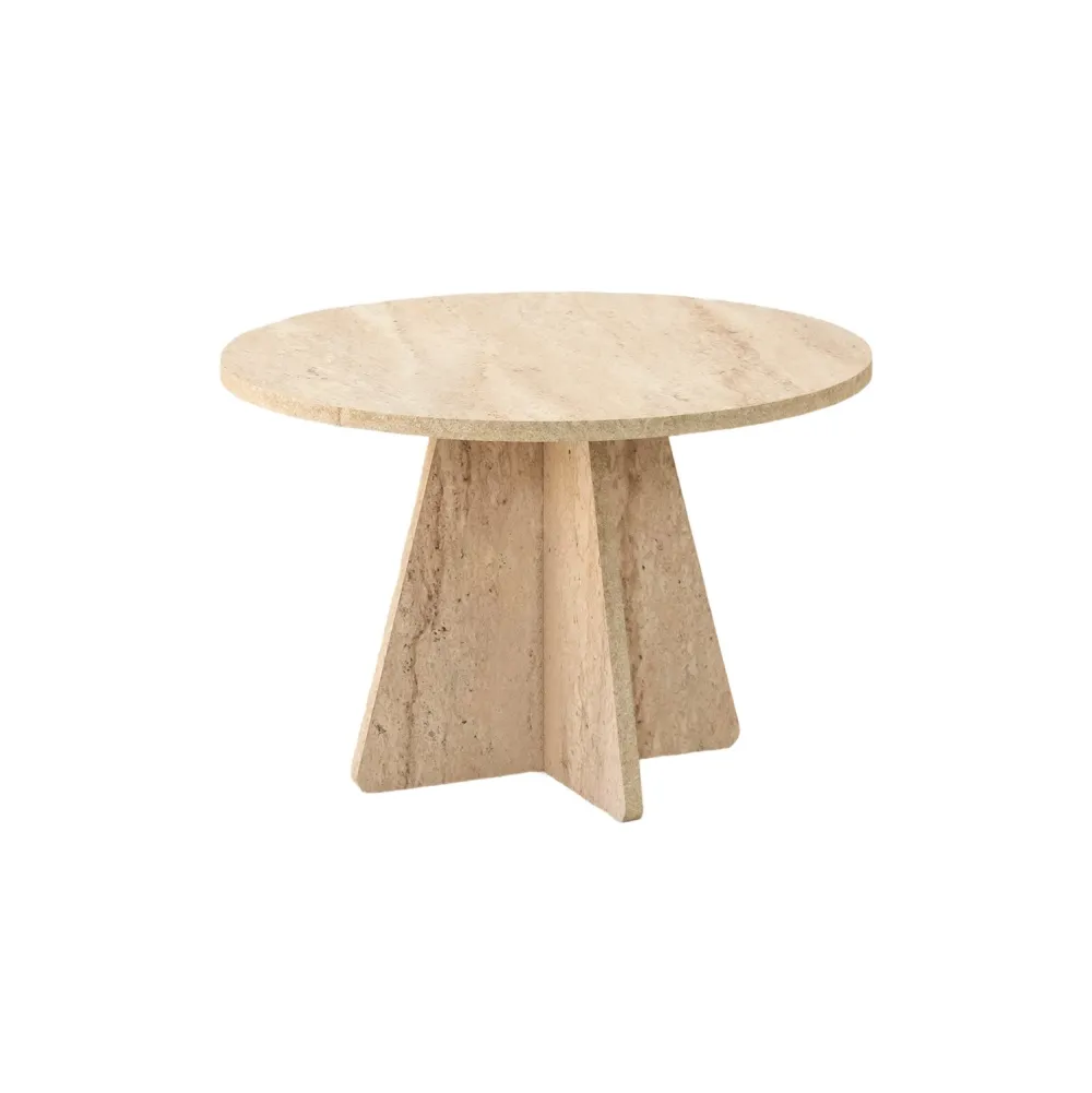 Măsuță de cafea Hanah Home Mushroom, Travertin