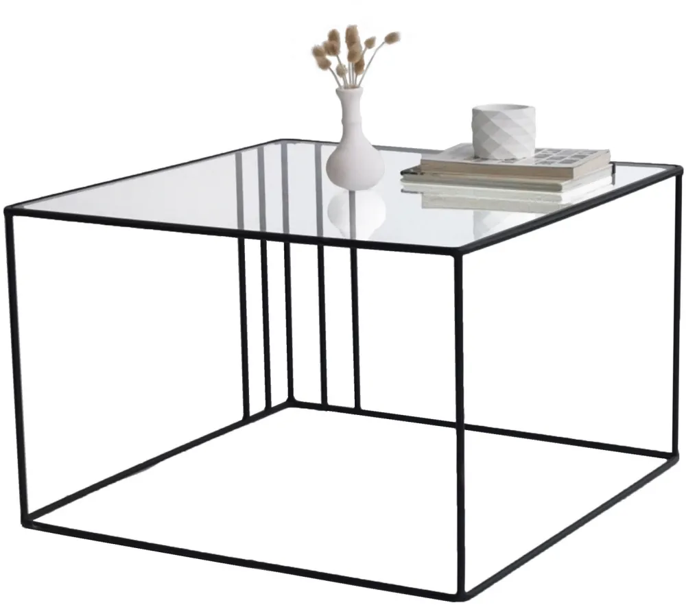 Măsuță de cafea Hanah Home Outline, Negru