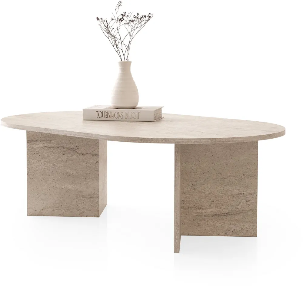 Măsuță de cafea Hanah Home Oscar - 9544, Travertin