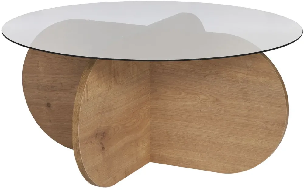 Măsuță de cafea Hanah Home Aeris, Stejar Sapphire / Fumuriu