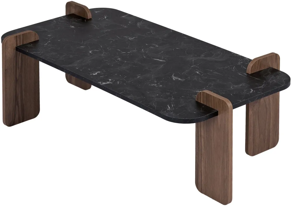 Măsuță de cafea Hanah Home Renard, Lotus / Nuc Venezia