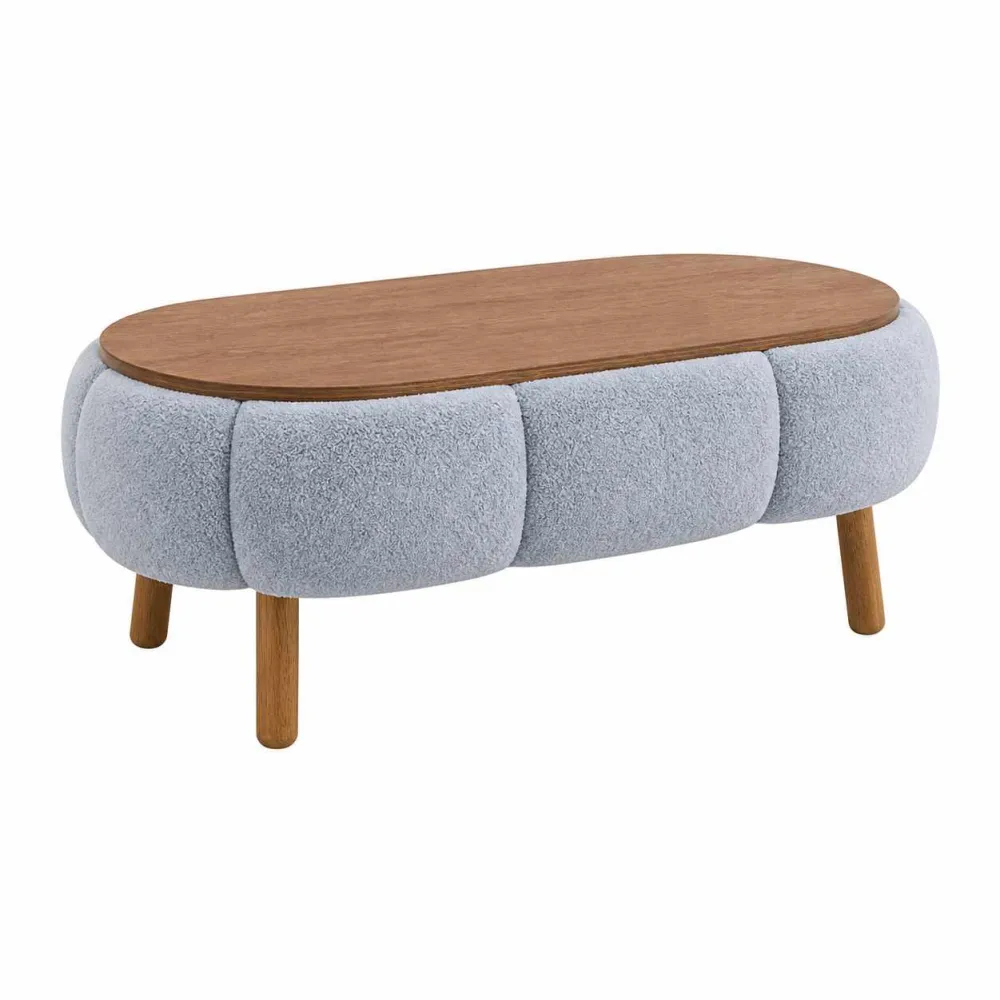 Măsuță de cafea Atelier Del Sofa Papatya, Gri